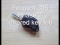 Testing peugeot 306 infrared key fob