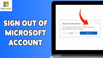 How To Sign Out Of Microsoft Account On All Devices 2024 | Ensure Your Security Across Devices