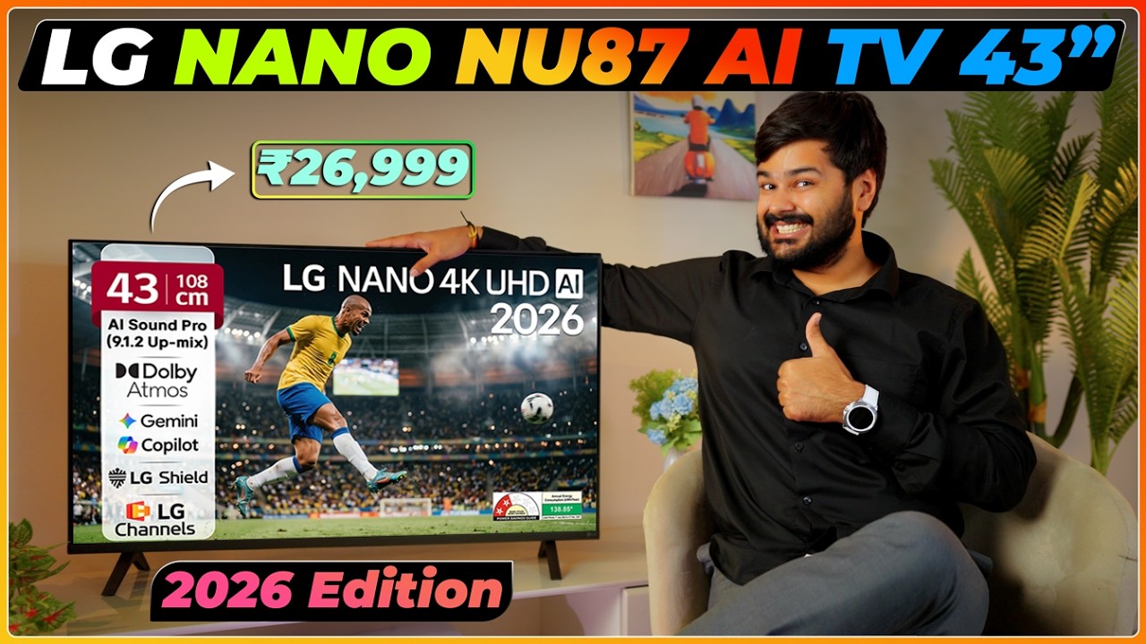 LG Nano NU87 43