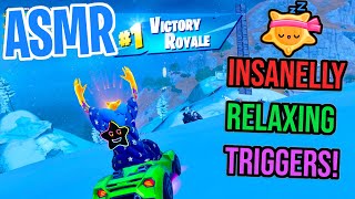 ASMR Gaming 😴 Fortnite INSANELY Relaxing Triggers + Mouth Sounds 🎮🎧 Controller Sounds + Whispering 💤