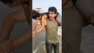 How long can I stay at sea #trending #shorts #challenge