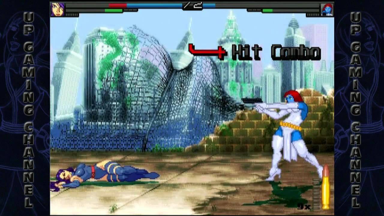 UP MUGEN: Psylocke (DivineWolf) vs Mystique (ZVitor)