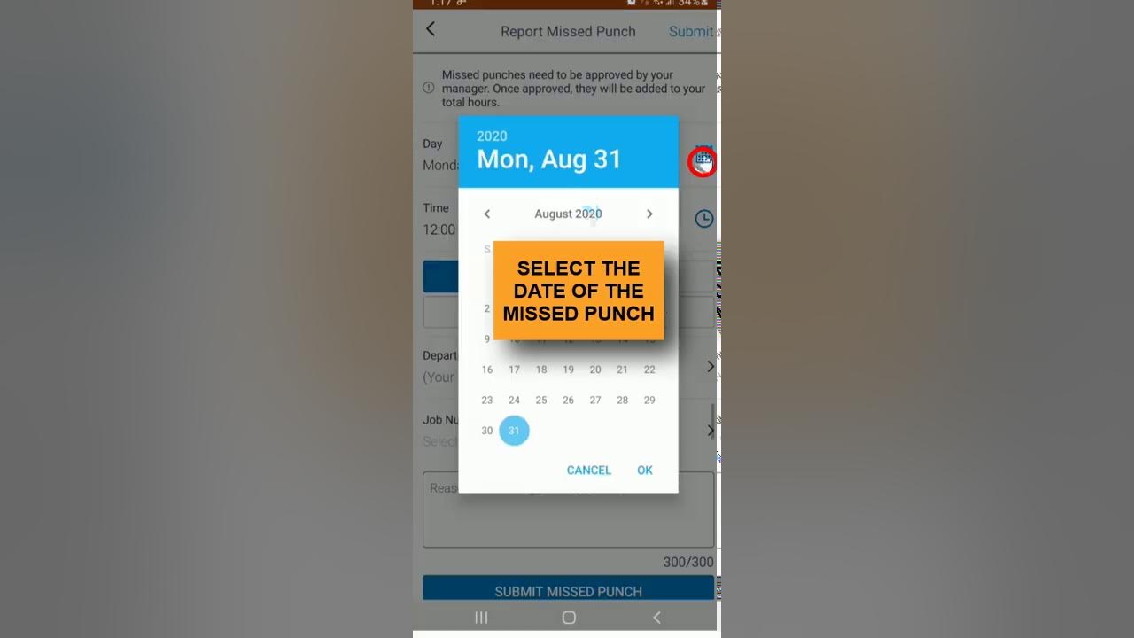 Paycor Report a Missed Punch YouTube