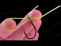 Powerful and Simple Fishing Knot for Hook and Swivel!