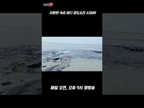 시원한 속초 바다 <strong>파도소리</strong> ASMR #바다 #속초 #asmr