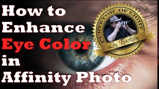 Affinity Photo Enhance / Change Eye Color