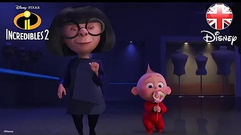 INCREDIBLES 2 | Edna - Designing Fabulous | Official Disney Pixar UK