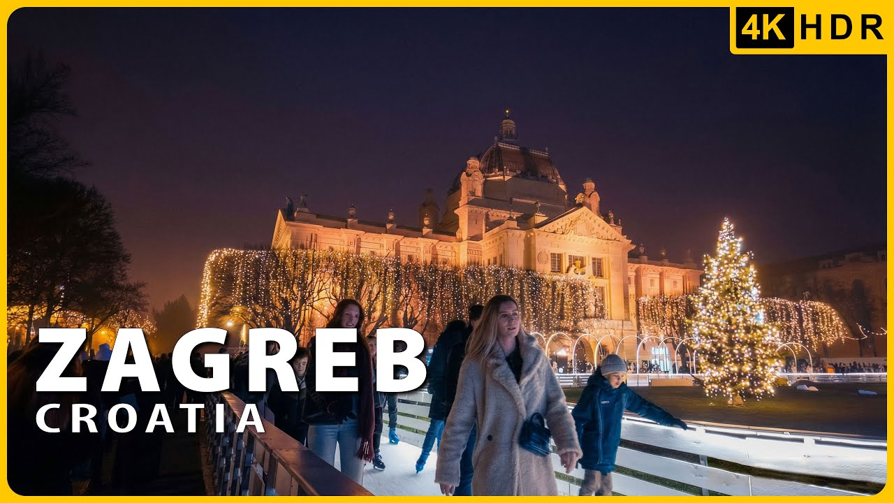 Загреб 🇭🇷 - Туманная прогулка по Адвенту
