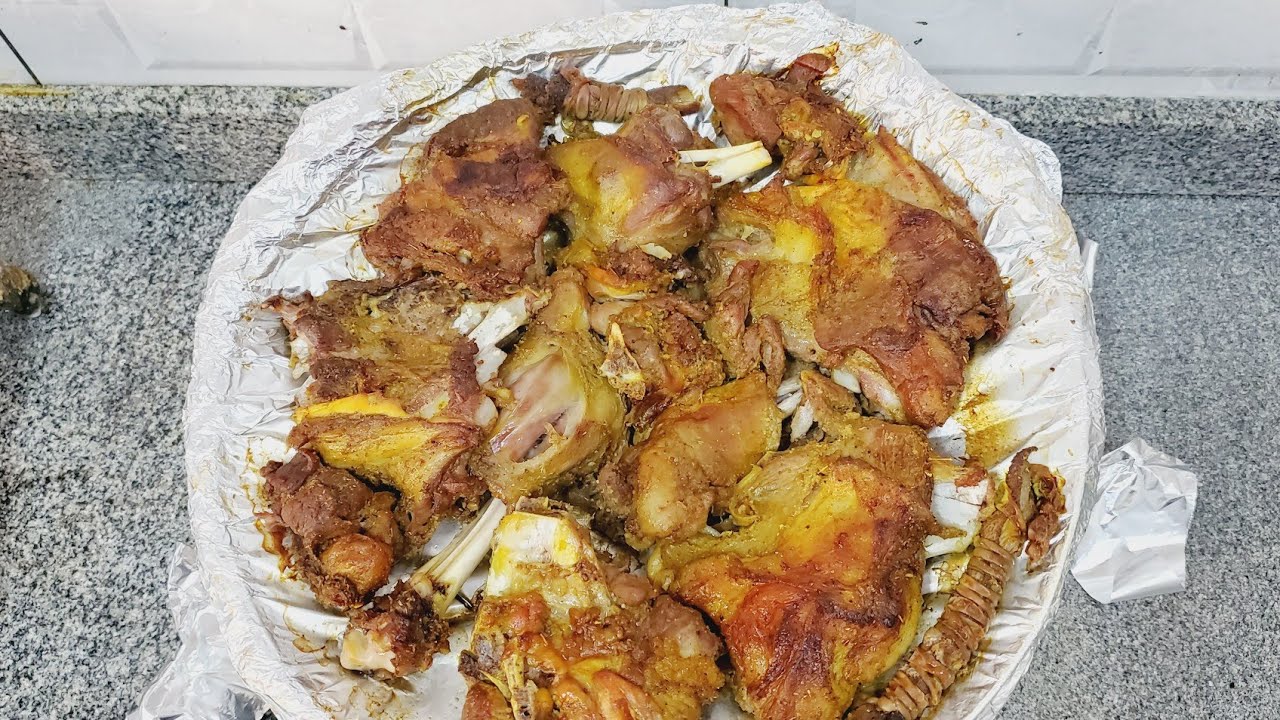 مندي اللحم  اليمني الفاخر على الأصول في فرن البيت بطريقة سهلة وناجحة مع اللحم المدفون الذ من المطاعم