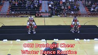 OHS Cheer Winter Cheer Routine 2025