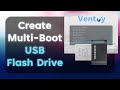 How to create a multi boot usb flash drive