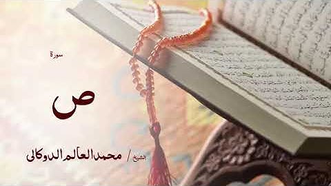 38 سورة ص  بصوت القارئ الشيخ محمد العالم الدوكالى