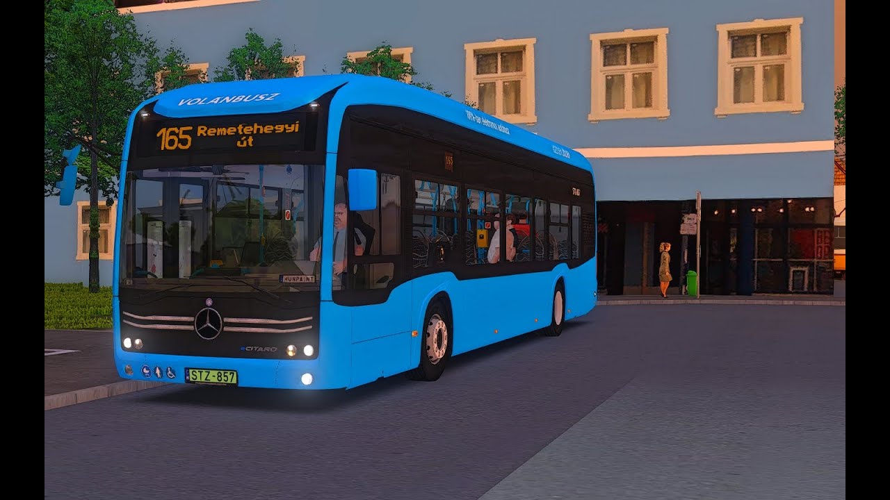 [NEW MAP] 𝙊𝙈𝙎𝙄 𝟸｜𝓑𝓾𝓭𝓪𝓹𝓮𝓼𝓽 𝟭𝟲𝟱｜Mercedes-Benz eCitaro padlógáz / kickdown!