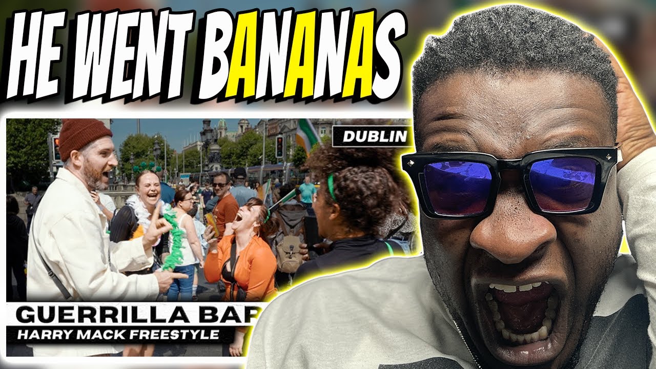 HMACK WENT APE S*!T | Why Not? | Harry Mack Guerrilla Bars 40 Dublin Pt 2 (REACTION)