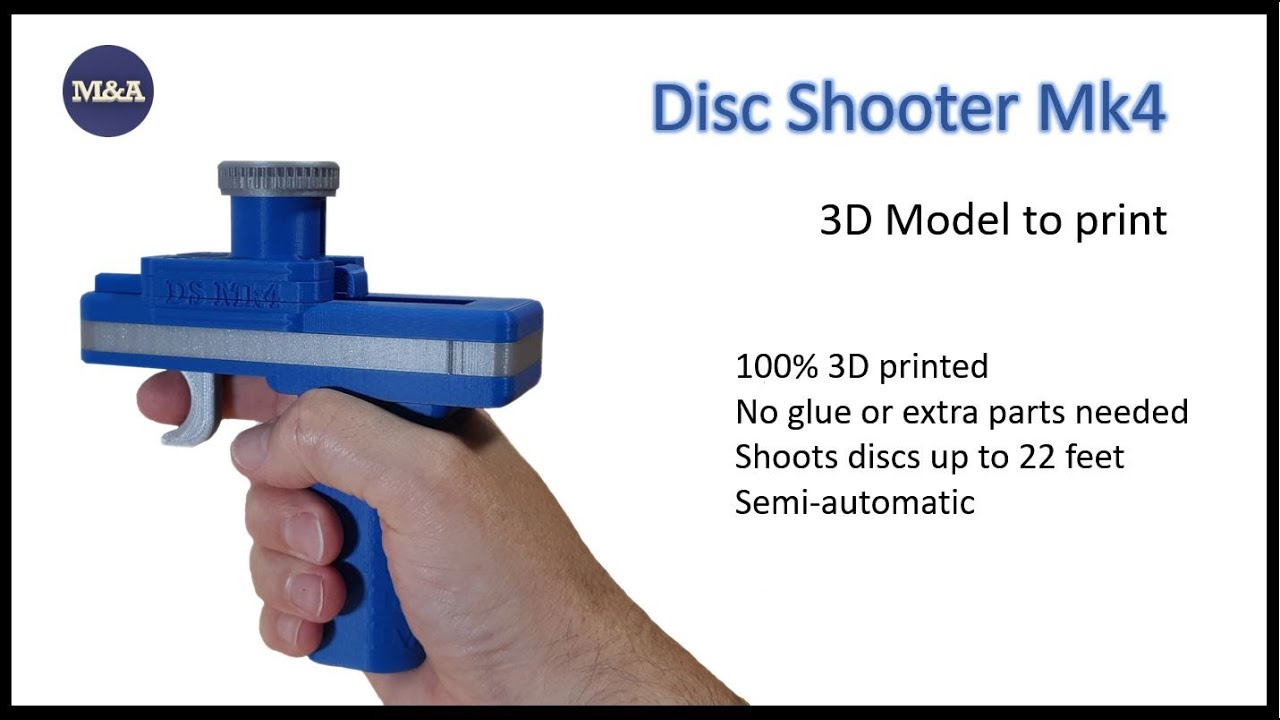 DiscShooterMk4 - YouTube