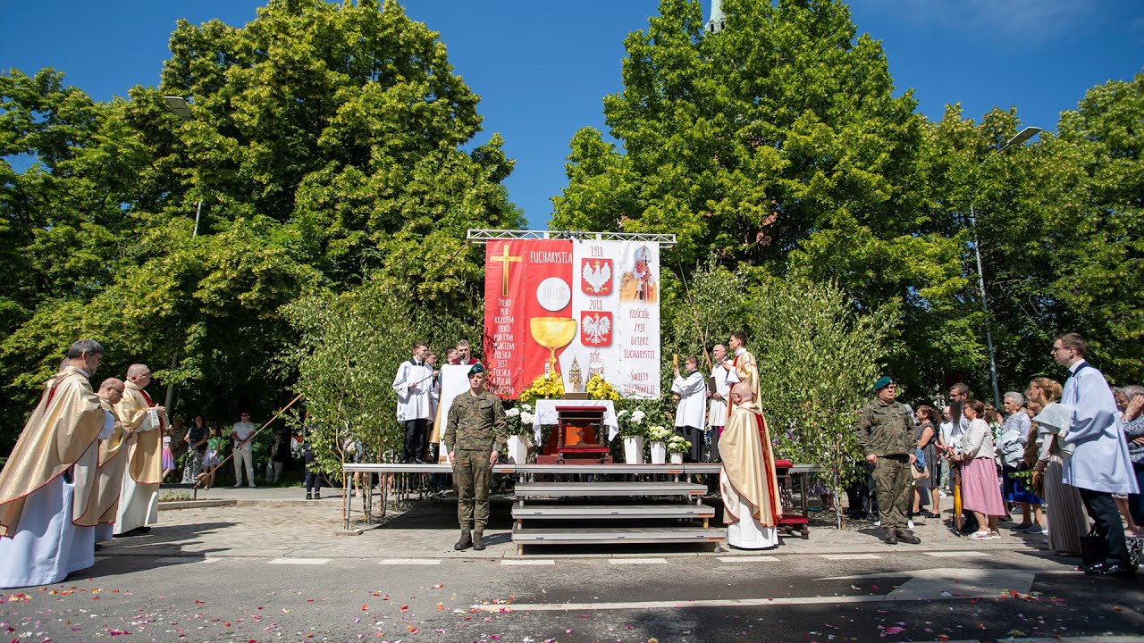 Boże Ciało. Procesja w Szczecinie