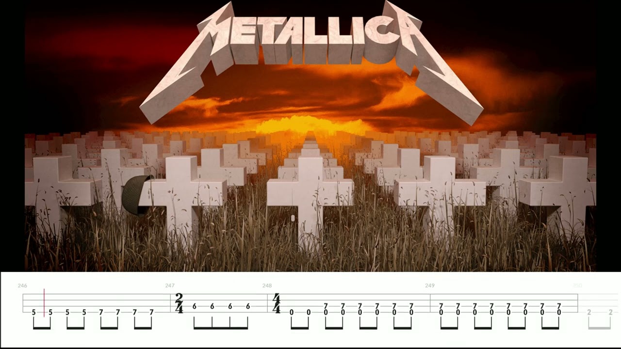 METALLICA Poster Master of Puppets Album Cover 915x61cm