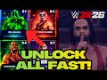 How To Unlock Everything FAST In WWE 2K26! (TIPS & TRICKS) 