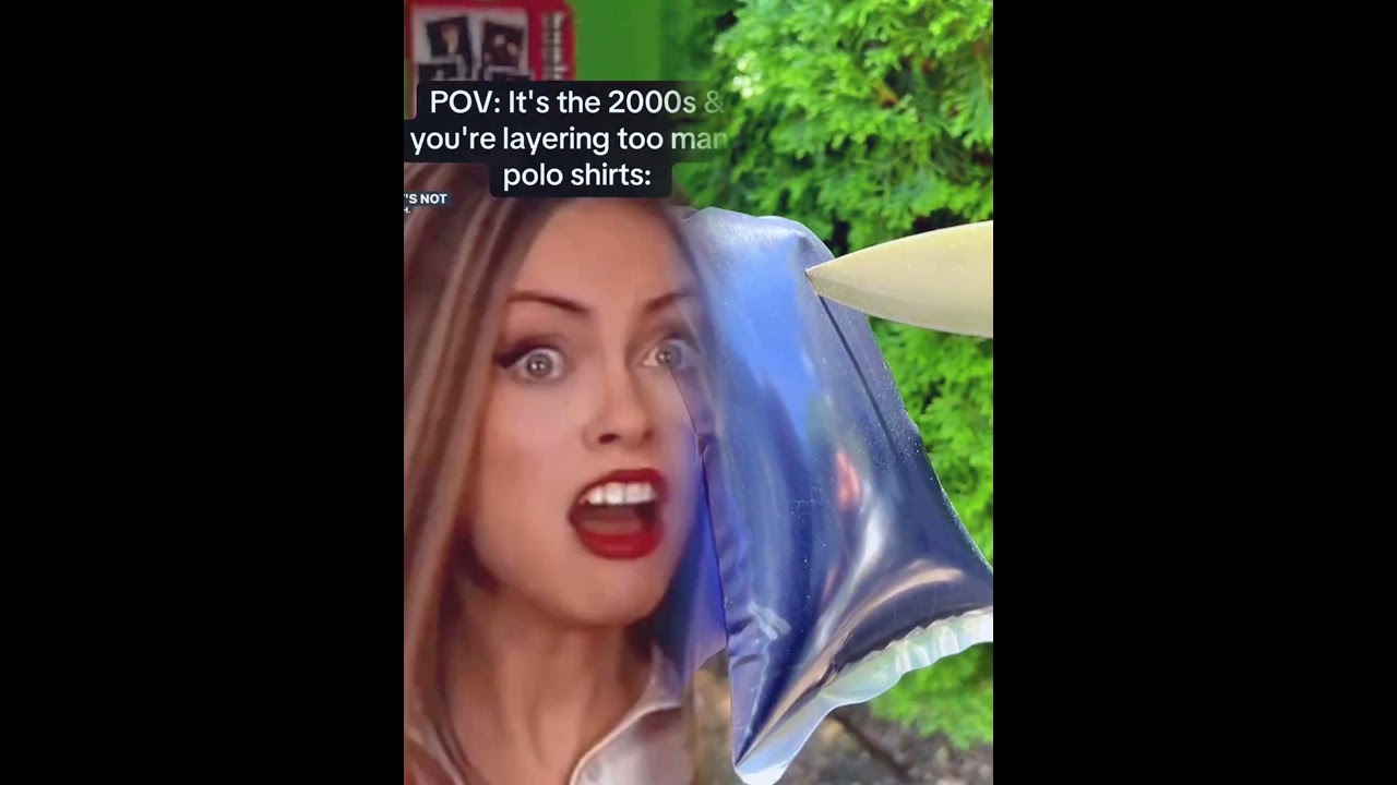 Popped-Collar Polo! Did You Rock It Too? 😎