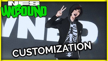 NFS Unbound Character Customization