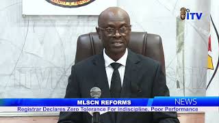 MLSCN REFORMS: Registrar Dr. Donald Ofili Declares Zero Tolerance For Indiscipline, Poor Performance