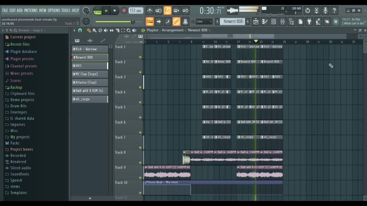 Unreleased Jetsonmade beat remake