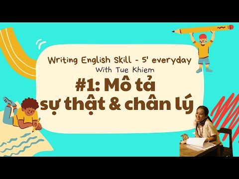 Video Ngày 1 - Mô tả sự thật chân lý bằng tiếng Anh - 5 phút... - YouTube
