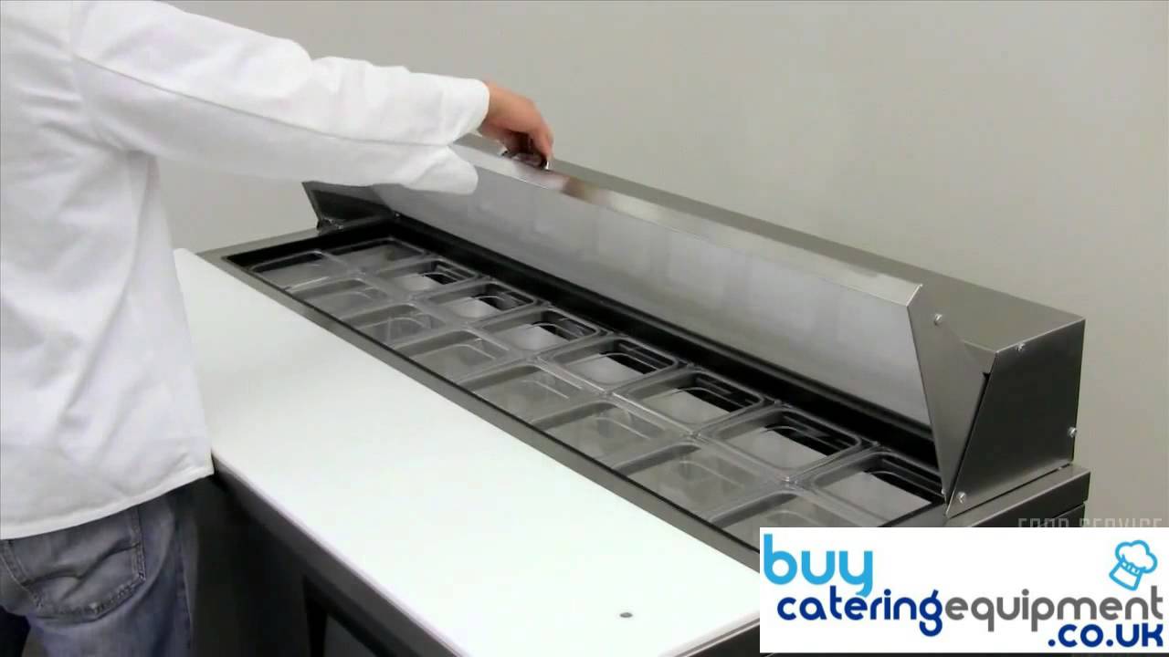 True TSSU 60 16 ADA Salad Prep Bench Fridge