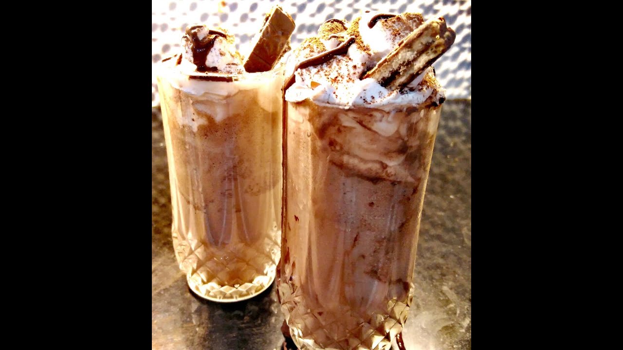 Kitkat Chocolate Ice cream Smoothie 