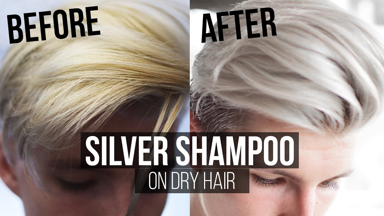 Rute Subjektiv melodrama How to use Silver Shampoo on Dry Hair Thomas Davenport Inspired | Men's  Hair 2017 Summer | - YouTube