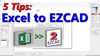 EZCAD2: How to Pull Data from Excel for Laser Marking