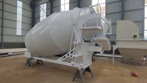 8 Cubic Meter Concrete Mixer Tank Was Going To Indonesia