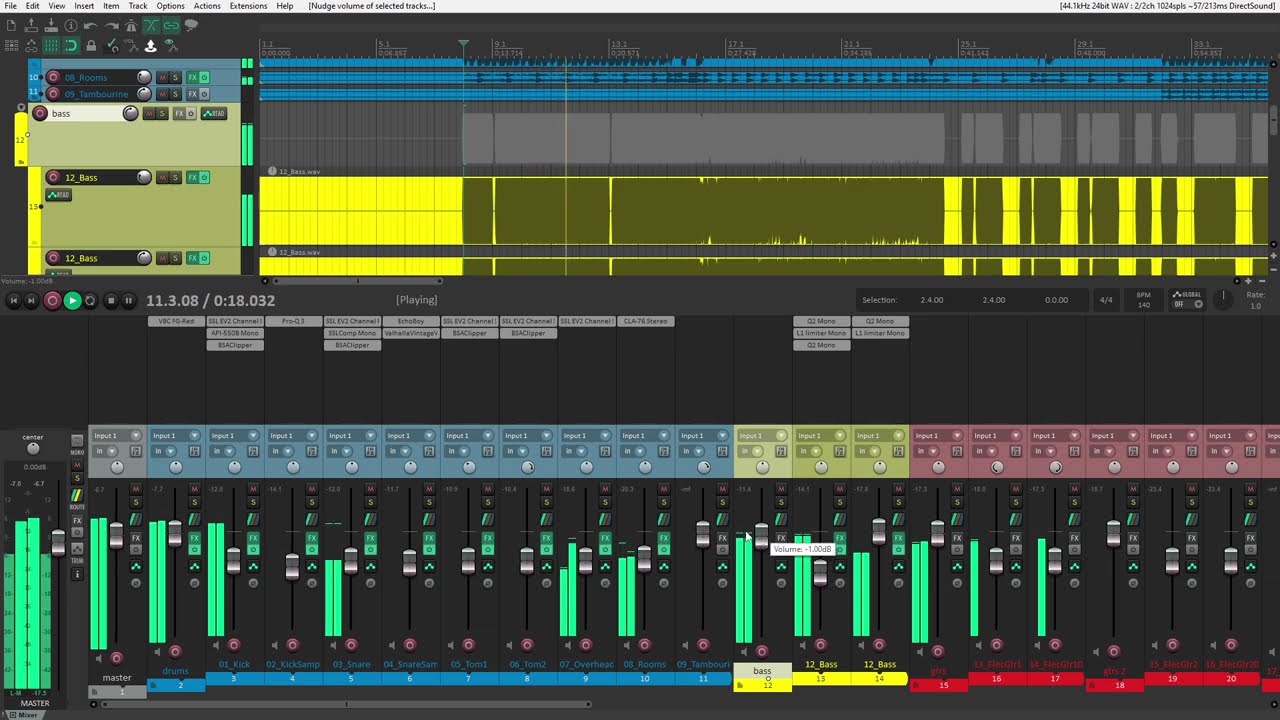 MIXING POST-HARDCORE TRACK FROM SCRATCH