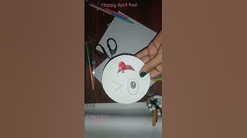 last minute April fool craft or prank wishing you a happy April fool...😜