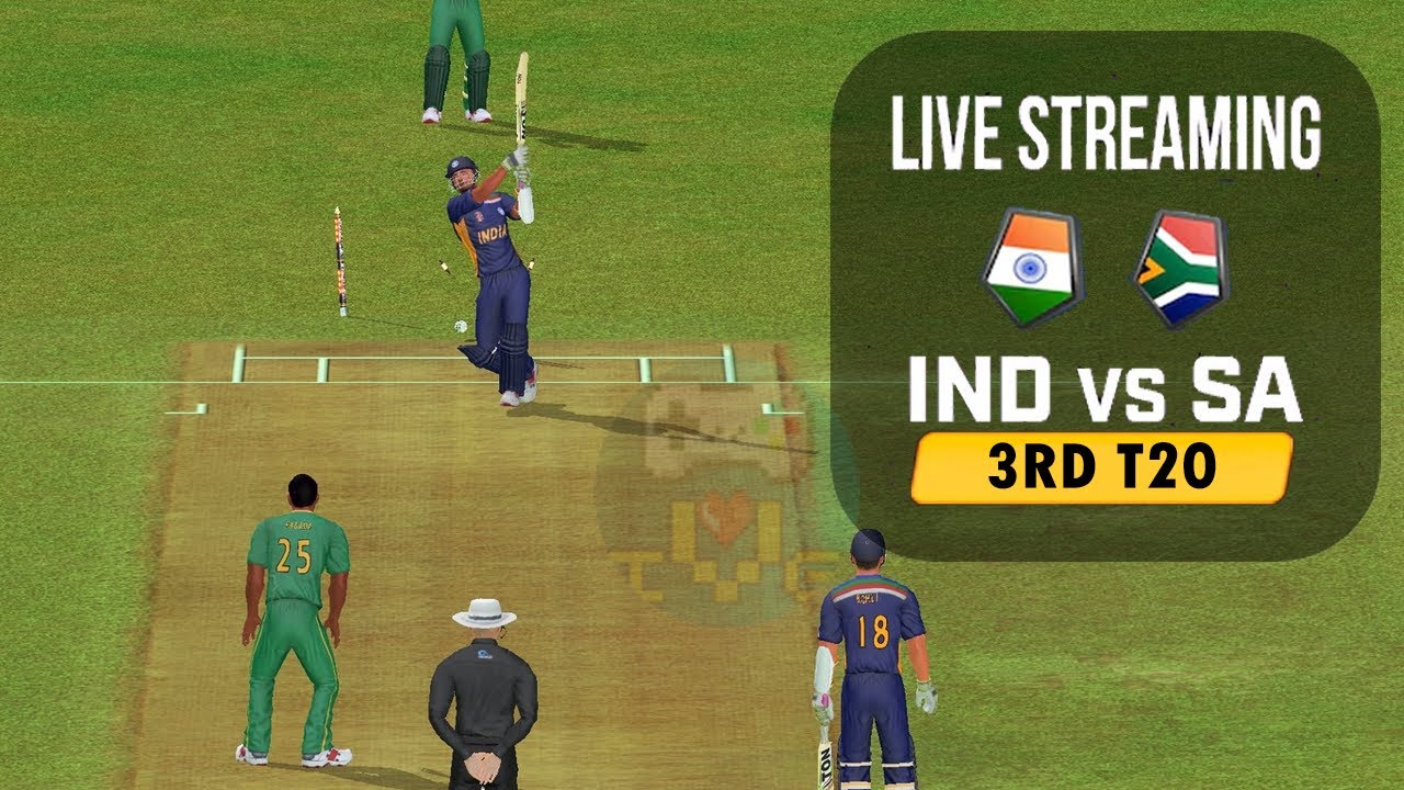 3rd T20 𝐈𝐍𝐃 𝐯 𝐒𝐀 - 𝐈𝐧𝐝𝐢𝐚 𝐯𝐬 𝐒𝐨𝐮𝐭𝐡 𝐀𝐟𝐫𝐢𝐜𝐚 Live Match Real Cricket 22 Prediction Gameplay