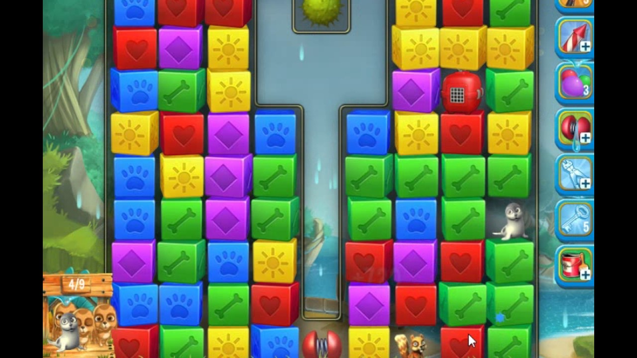 Pet Rescue Saga, Pet Island,21st June 2017, level 9 😈 ►TOBIAS DEAMON◄