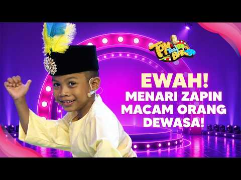 EWAH! Adik Aidan menari Zapin macam gaya orang dewasa! | Tom Tom Bak 2026 | EP3