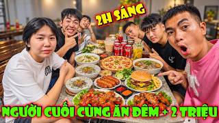 Thử Thách Người Cuối Cùng Ngừng Ăn Khuya 12H Đêm Sẽ NTN - Thảo Đen Đòi Ăn Gà, Vinh Ngáo Qúa Nhọ!