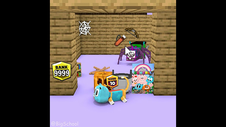 Choose the item that helps Gumball get rank 9999! 👍