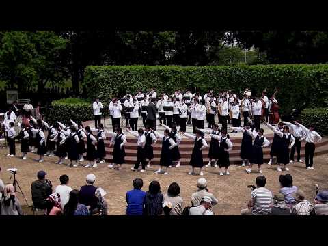 [2018-05-12]習志野市のご当地ソング「ドレミファナラシド♪」＜習志野市立第二中学校吹奏楽部；ザ・ワ－ルド・オブ・ブラス@千葉県立柏の葉公園＞