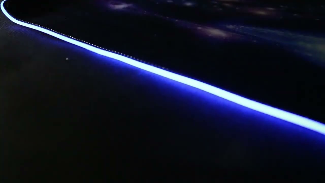 DIY Custom Personalized Mouse Pad LED Illumination Large Gaming