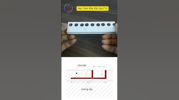 Nẹp nhựa tách khe vật liệu giá tốt, chất lượng, bền đẹp | Nẹp nhựa trát vữa SViệt Decor