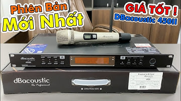Micro DBacoustic 450II Mới Nhất - 3T5