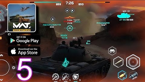 MWT : Tank Battles Gameplay walkthrough part 5 (Android iOS)
