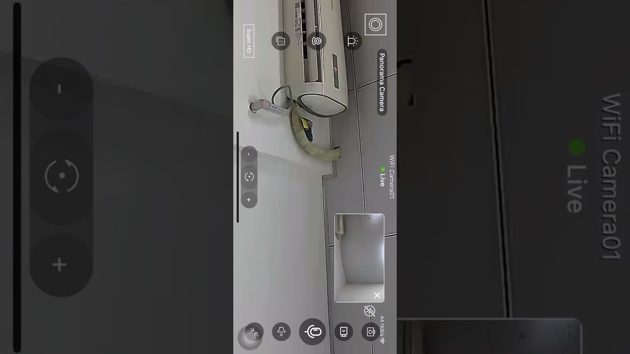 1. O-KAM App Digital zoom setup