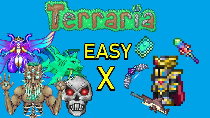 MELHOR ORDEM DOS BOSSES DO TERRARIA #fy #foryou #foryoupage #fyp #dica