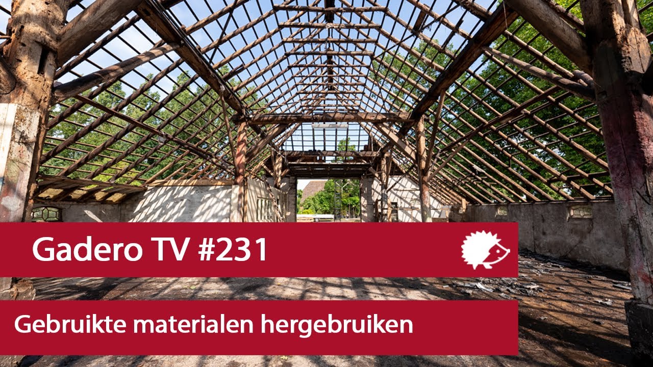 #231 Gebruikte materialen hergebruiken