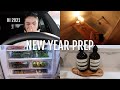 VLOG: getting ready for the new year! working out, setting goals, grocery haul