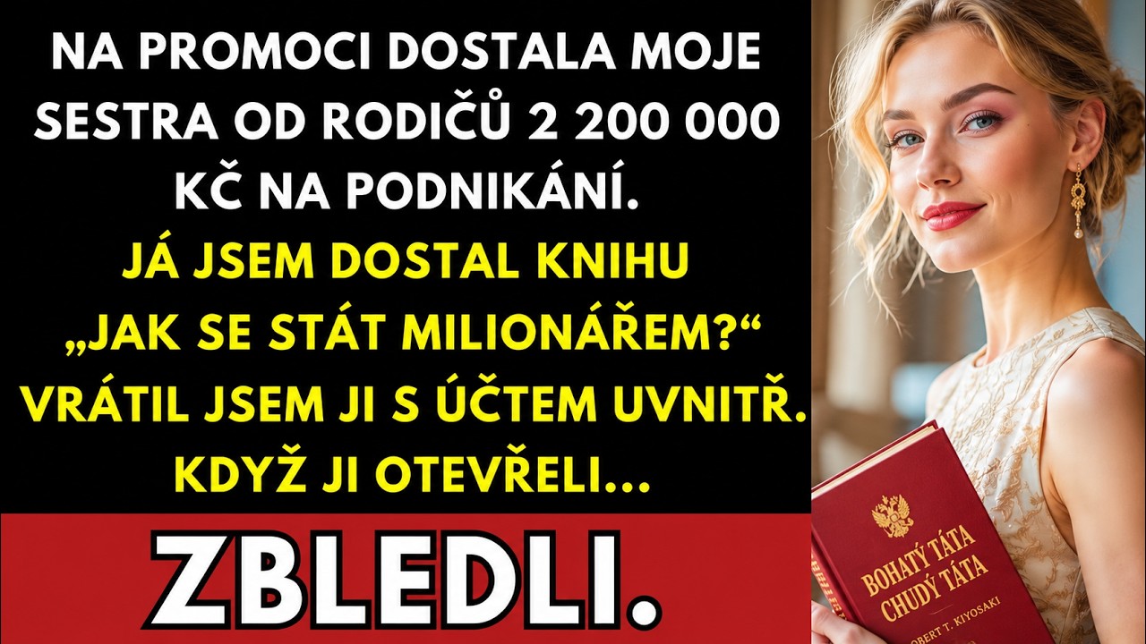 Stála jsem sama v taláru a promoční čepici a sledovala, jak ostatní absolventi objímají své rodiny. Moji rodiče nepřijeli. Byli v jiném městě – na promoci mého dvojčete Radky. Znovu jsem si...