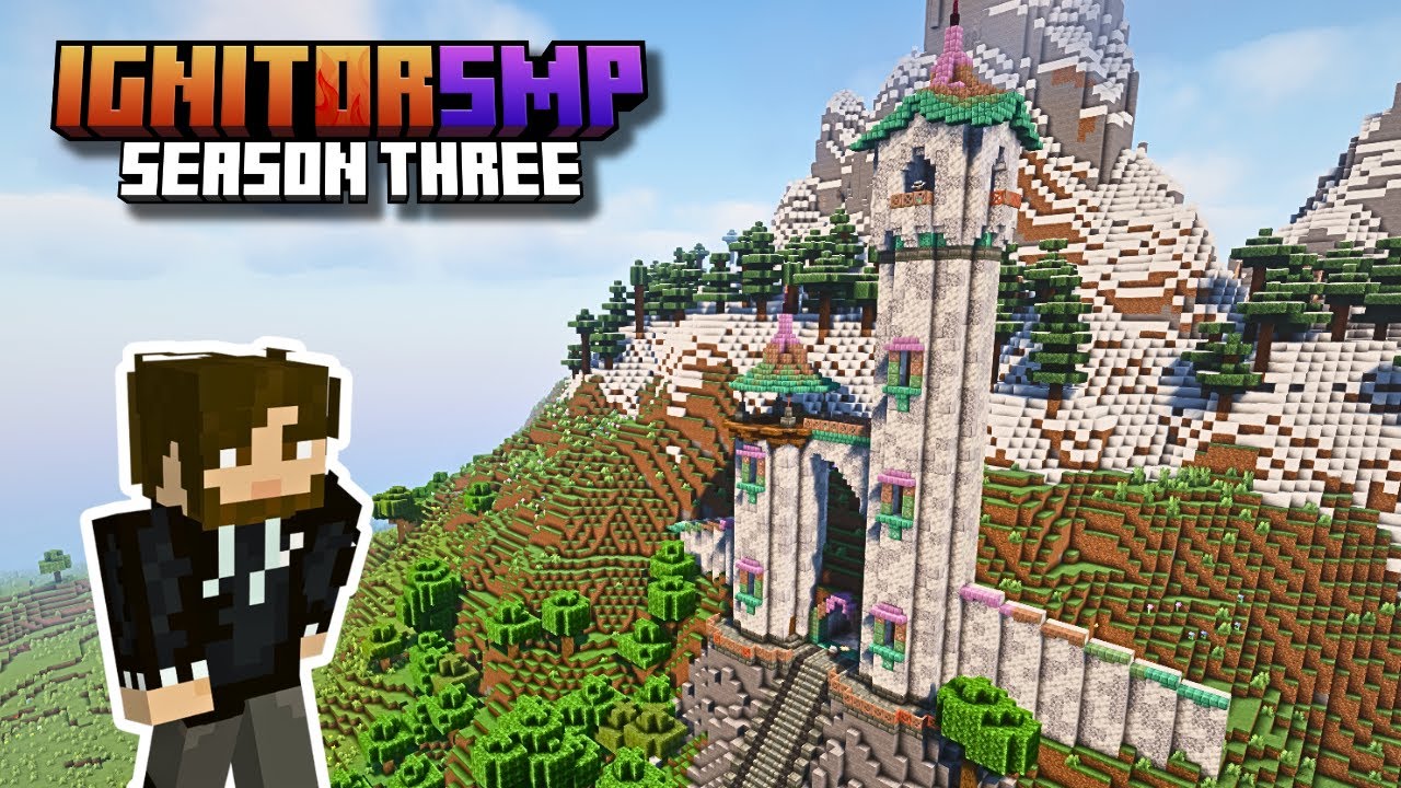 Building the MEGA Base Entrance | Minecraft Let’s Play | IgnitorSMP ...